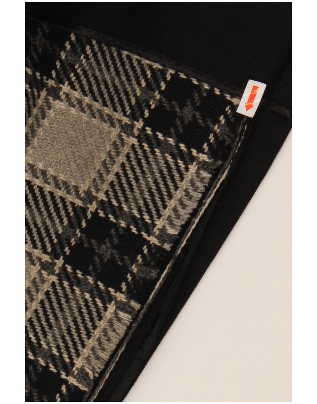 Męski trencz LORD IT 48 Średniej czarnej wełny