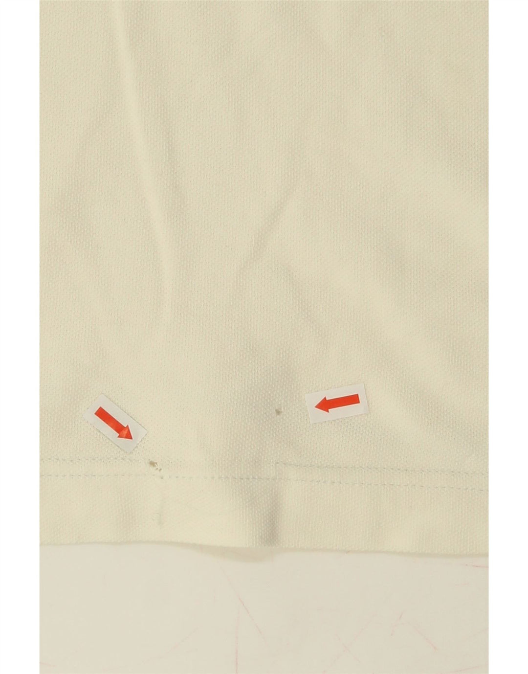 KAPPA Mens Polo Shirt Medium Off White Vintage Kappa and Second-Hand Kappa from Messina Hembry 