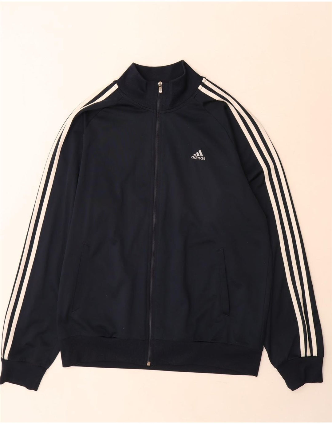 Adidas Męska bluza dresowa Clima 365, duża granatowa, poliestrowa
