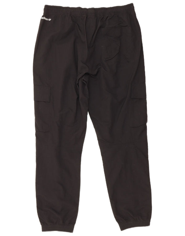 Męskie spodnie dresowe Adidas Cargo Joggers XL Czarny poliester