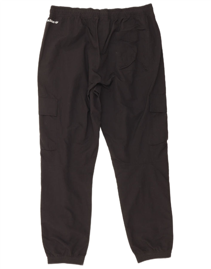 Męskie spodnie dresowe Adidas Cargo Joggers XL Czarny poliester