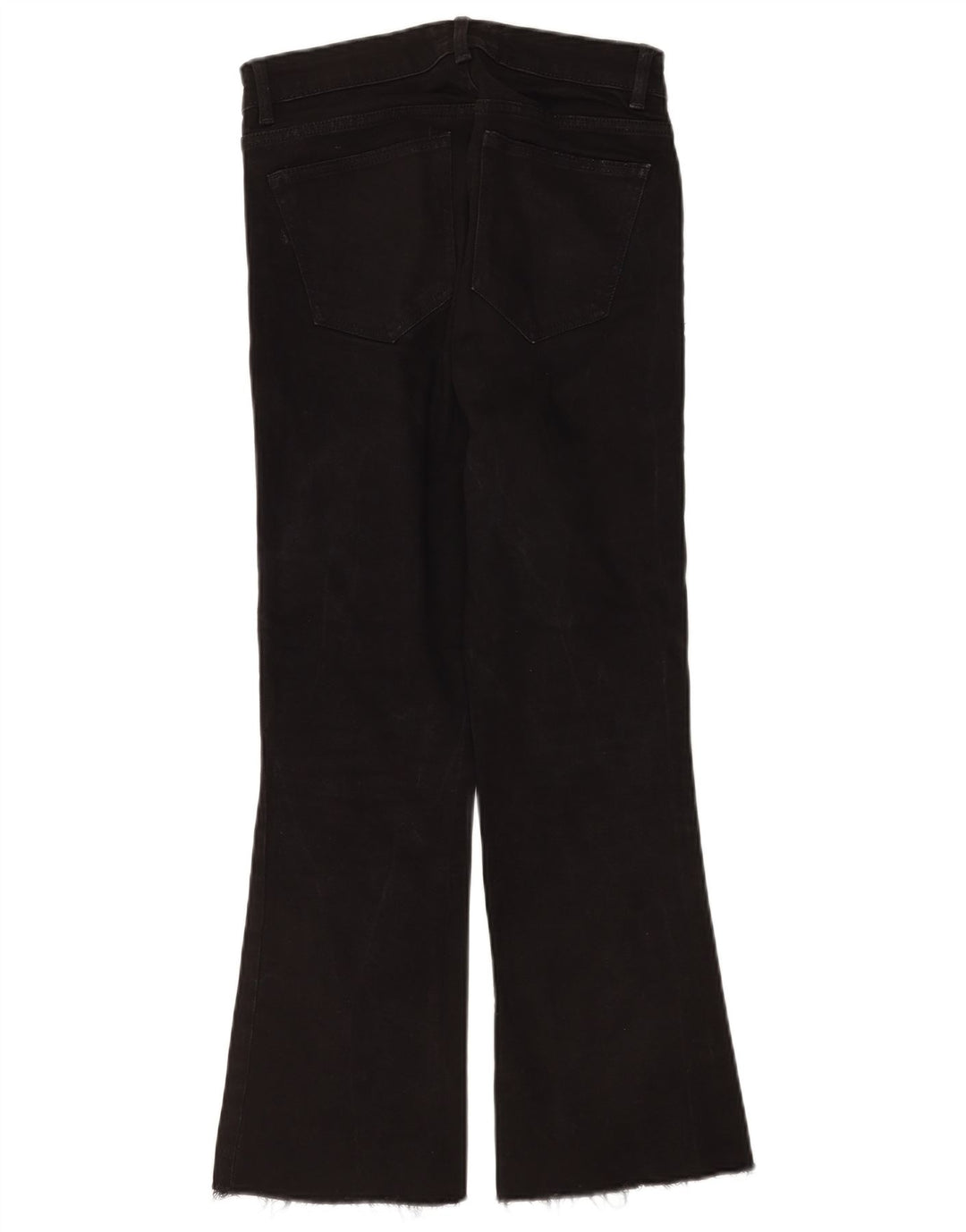 Damskie jeansy rozkloszowane Zara EU 38 Small W28 L26 Czarna bawełna