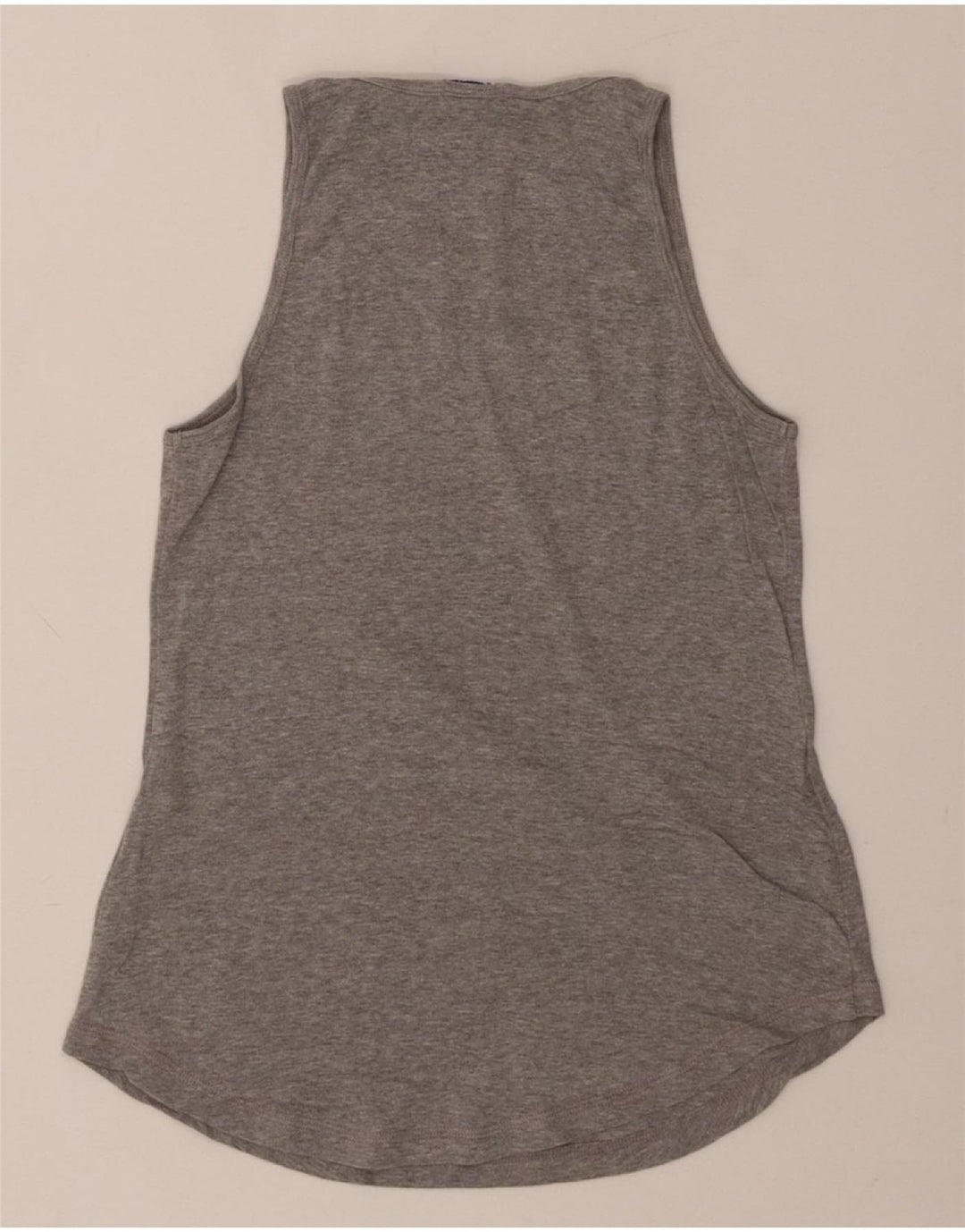 CHAMPION Womens Vest Top UK 12 Medium Grey