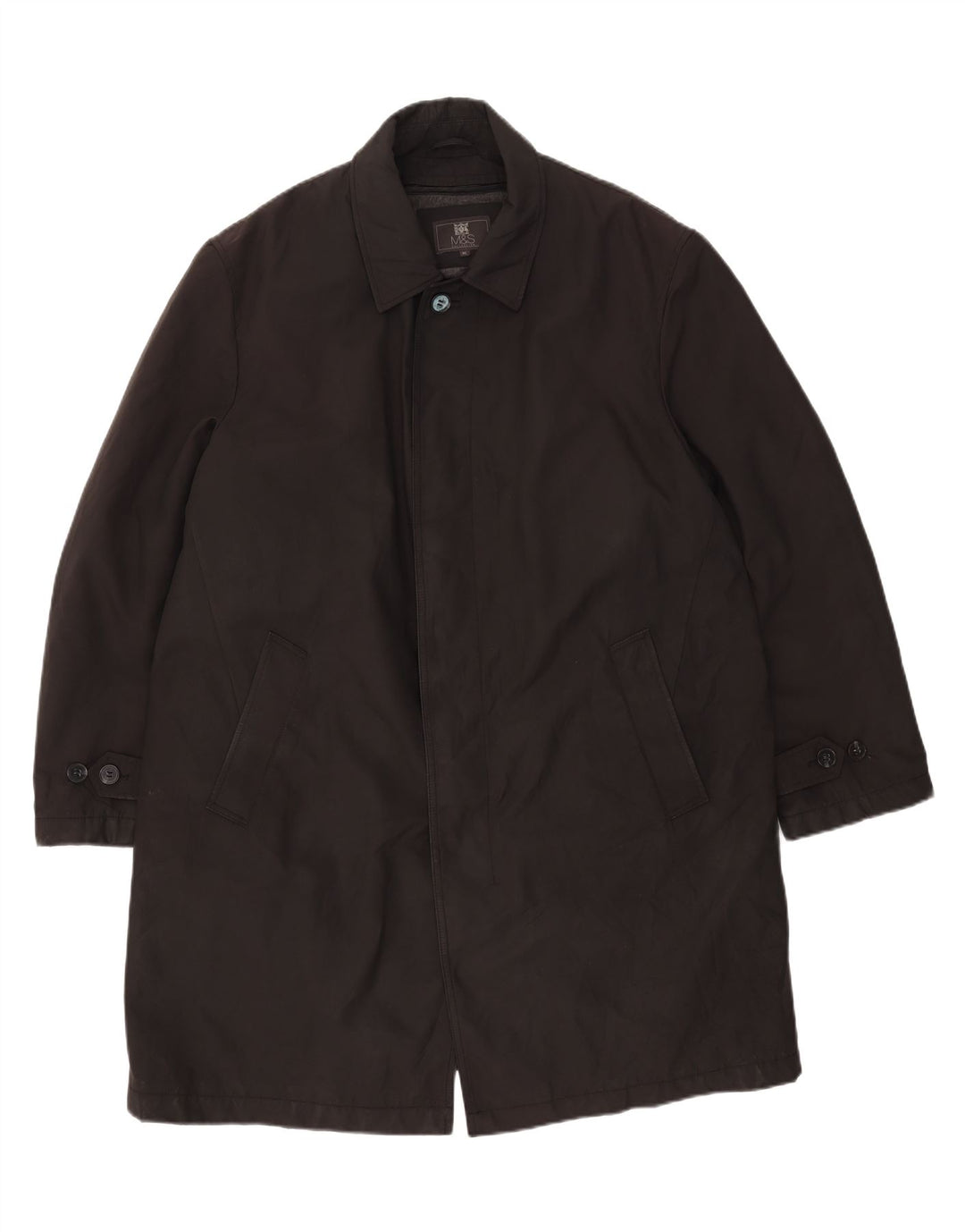 Marks & Spencer Płaszcz męski UK 42 XL, czarny, poliester