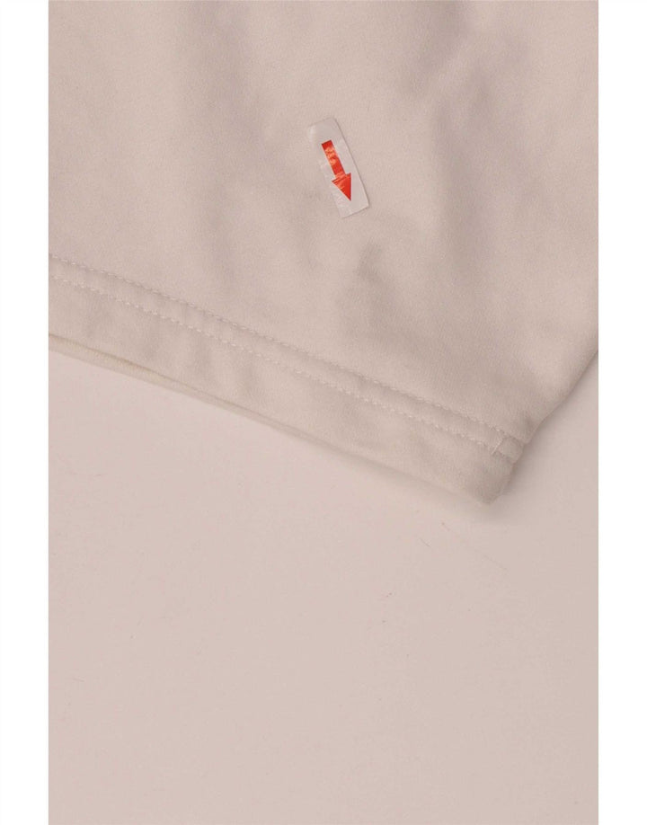 Męskie spodenki sportowe Calvin Klein, duże, białe, bawełniane