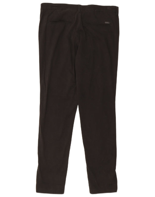 Męskie spodnie chino Jack & Jones Marco Slim Fit W34 L32 Czarne bawełniane