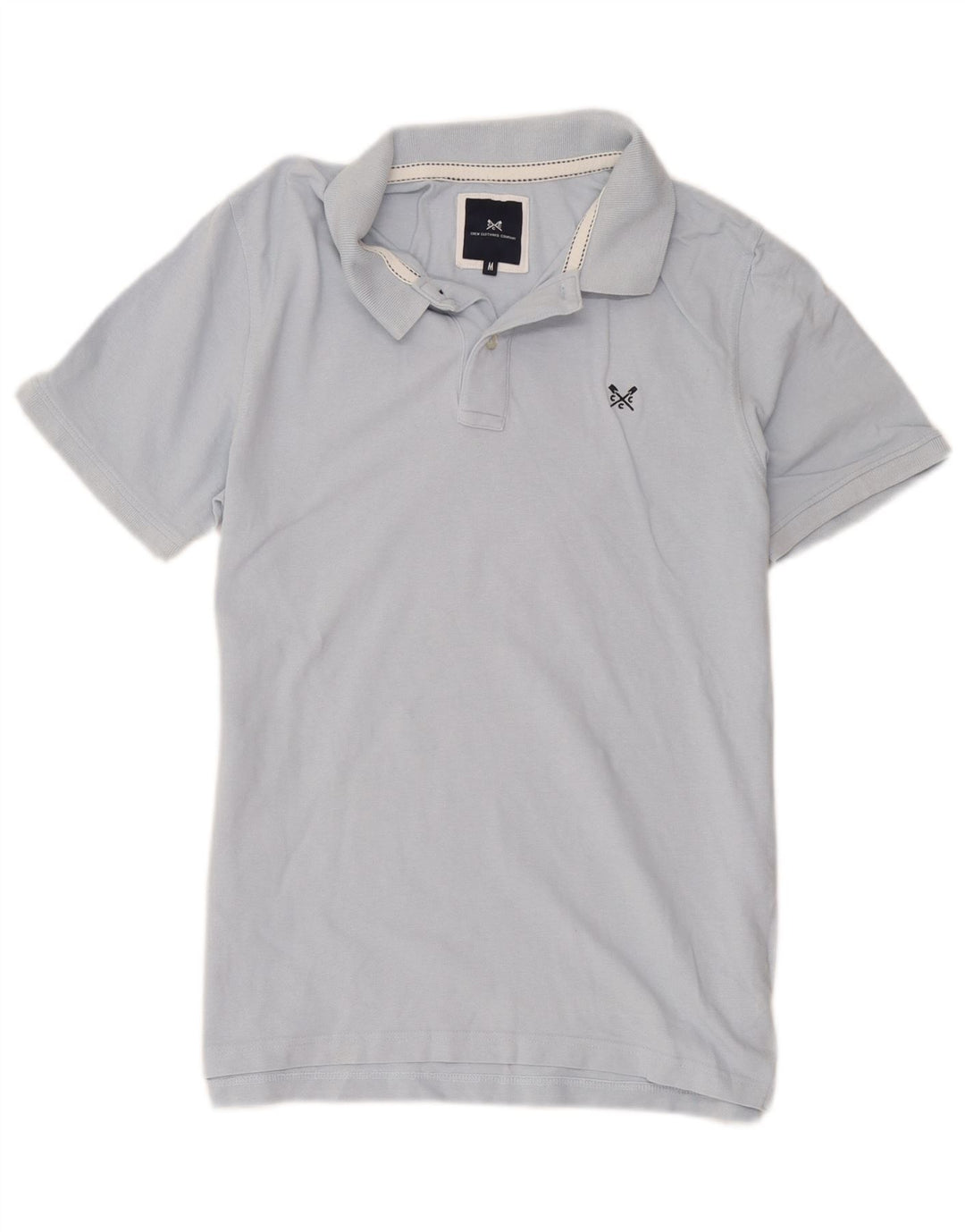 Męska koszulka polo Crew Clothing Średni niebieski, bawełniany