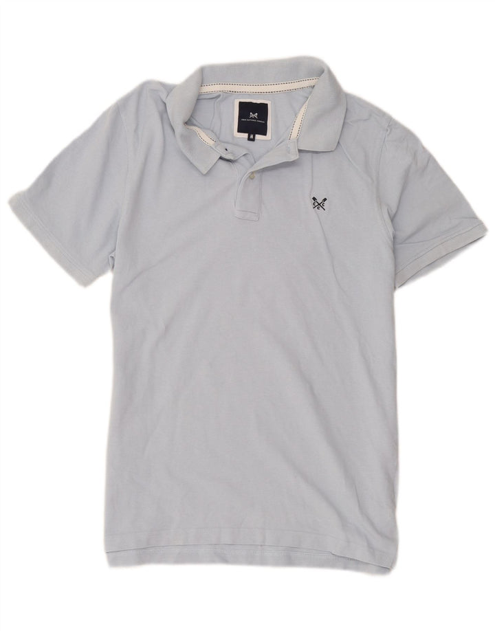 Męska koszulka polo Crew Clothing Średni niebieski, bawełniany
