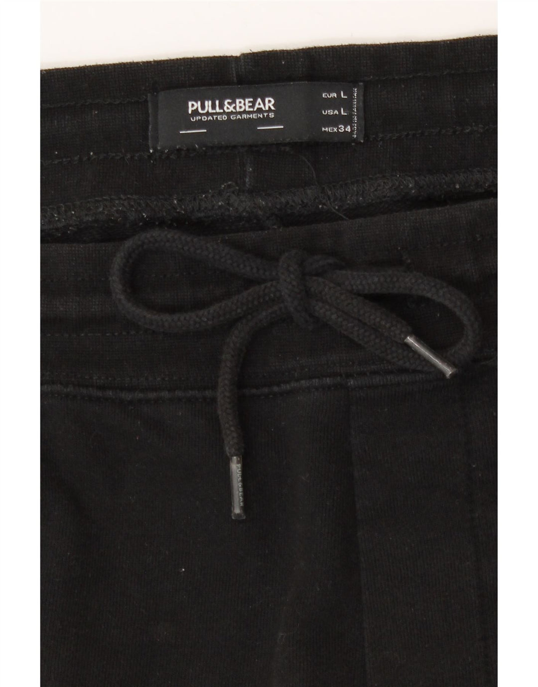 Męskie spodenki sportowe Pull & Bear, duże, czarne