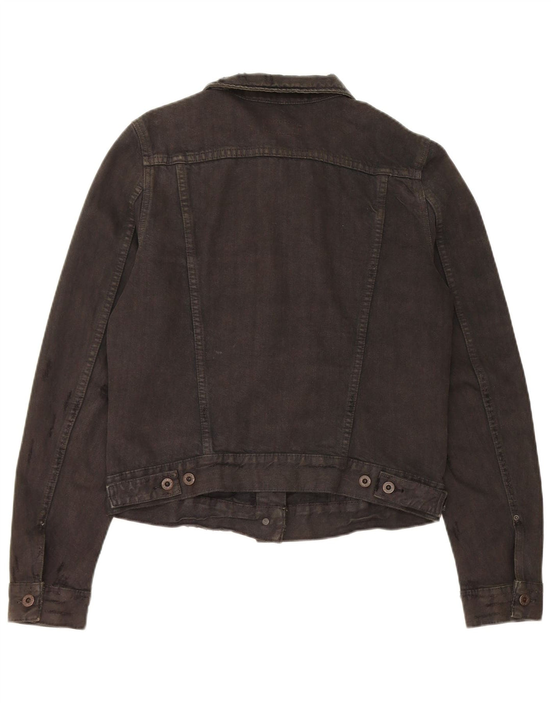 Damska kurtka dżinsowa Polo Ralph Lauren w trudnej sytuacji, UK 14, średnia czarna