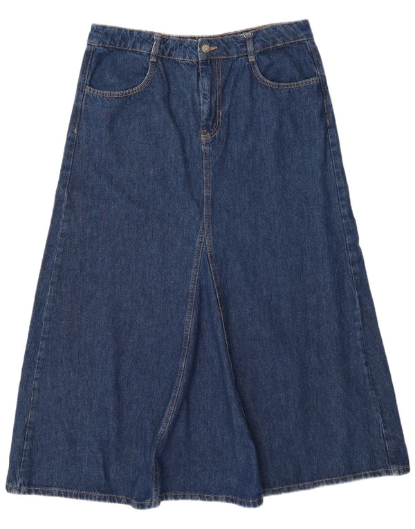 Spódnica jeansowa damska Zara, duża, W30, niebieska