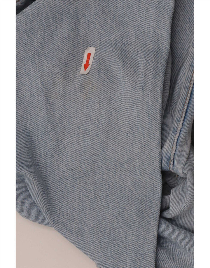 Męskie dżinsy Levi's 501 Straight W32 L30 Niebieskie bawełniane