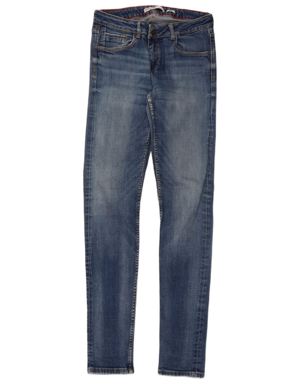 Damskie jeansy skinny Zara EU 38 Small W28 L31 Niebieskie