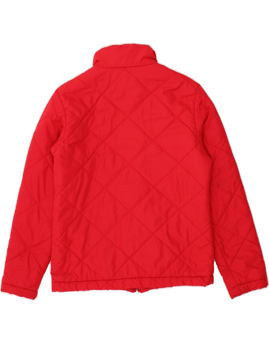 ASICS Girls Padded Jacket 11-12 Years Red Polyester Vintage Asics and Second-Hand Asics from Messina Hembry 
