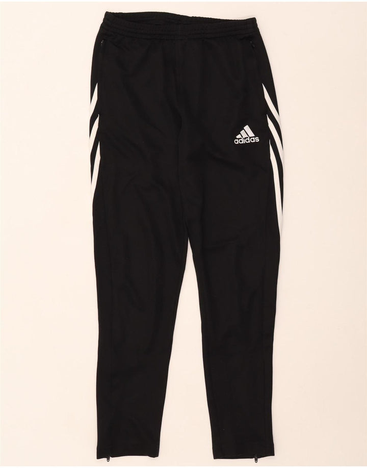 Adidas Chłopięce Spodnie Dresowe Climalite 13-14 Lat Czarny Poliester