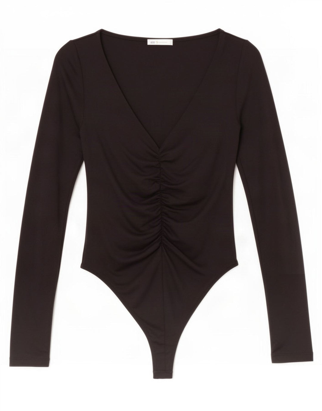 Body damskie Zara UK 12 Średni czarny poliamid