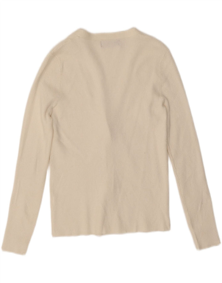 Sweter damski Marks & Spencer UK 14, średni biały