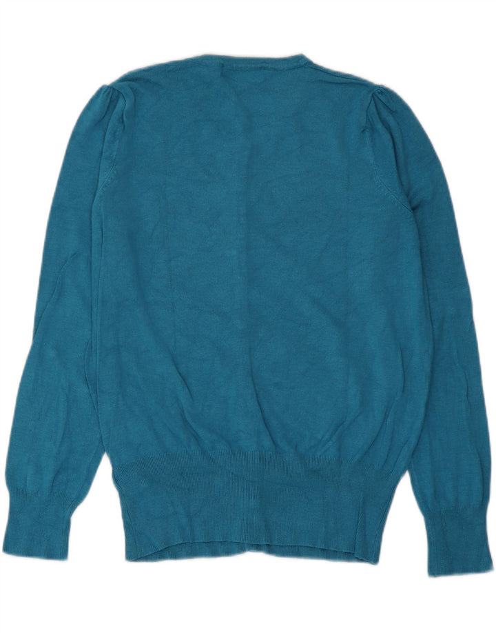 Sweter damski Marks & Spencer UK 14 Średni turkusowy wiskoza