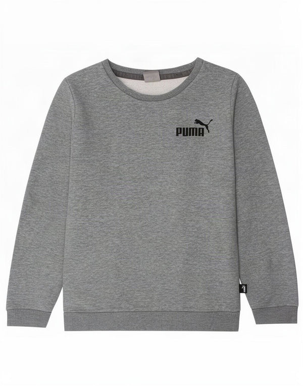 Bluza chłopięca Puma, 7-8 lat, szara, bawełniana w plamki