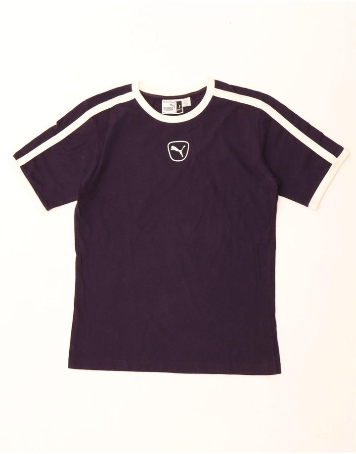 Męska koszulka Puma Top, mała, granatowa, bawełniana