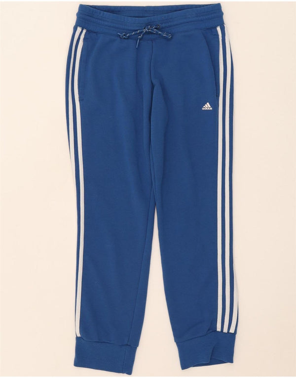 Adidas Damskie Climalite Dresowe Spodnie Joggers UK 12/14 Średni Niebieski