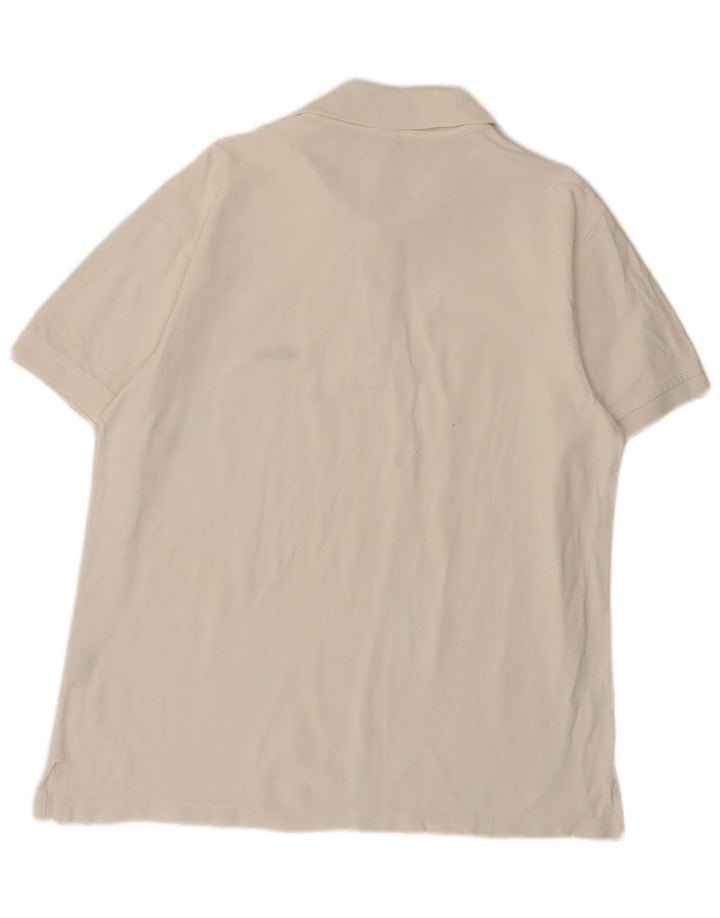 Męska koszulka polo Levi's, duża, biała, bawełniana