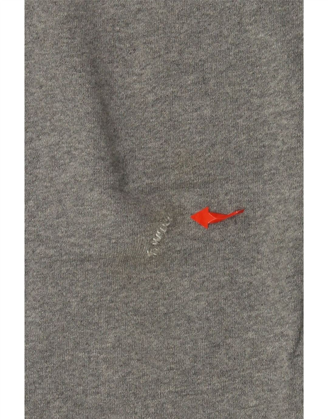 Męskie spodnie dresowe NIKE z grafiką, małe, szare, bawełniane