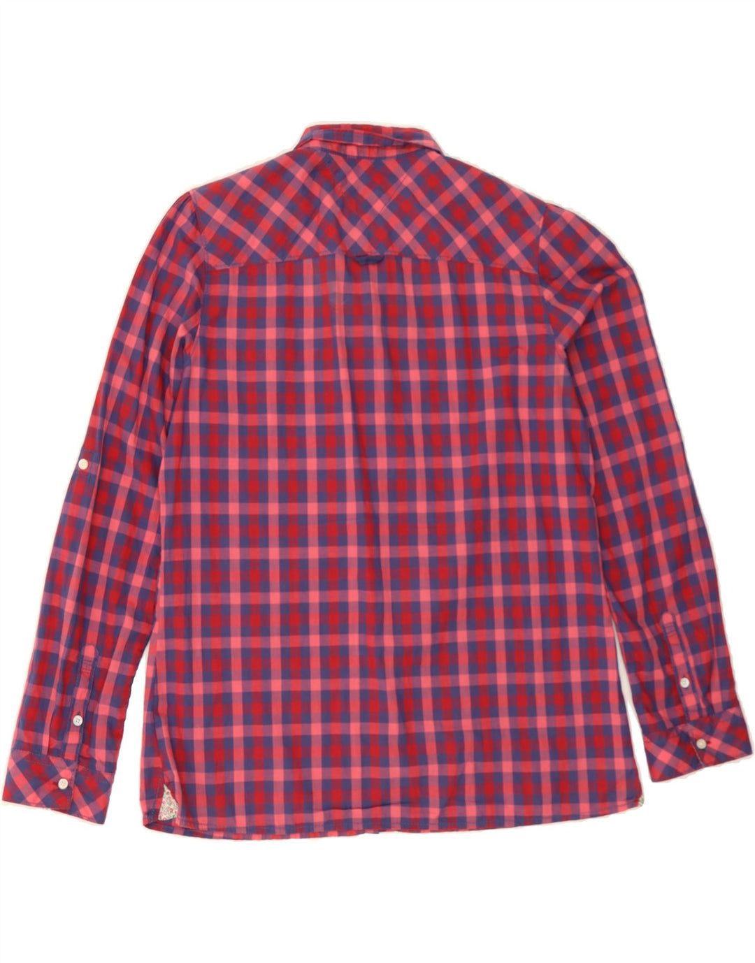 TOMMY HILFIGER Womens Shirt UK 18 XL Multicoloured Check Cotton Vintage Tommy Hilfiger and Second-Hand Tommy Hilfiger from Messina Hembry 