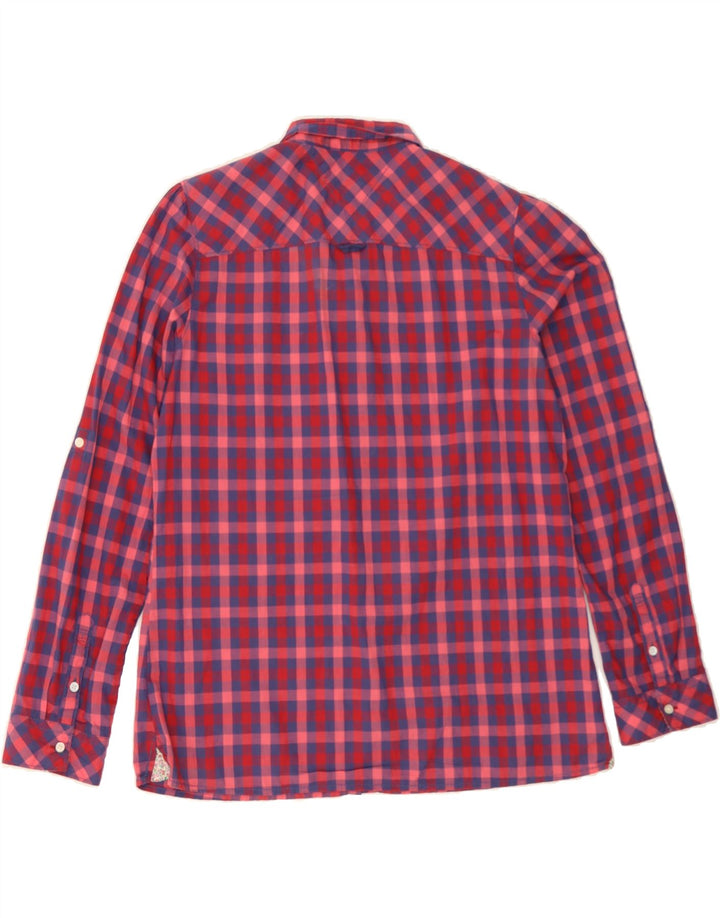 TOMMY HILFIGER Womens Shirt UK 18 XL Multicoloured Check Cotton Vintage Tommy Hilfiger and Second-Hand Tommy Hilfiger from Messina Hembry 
