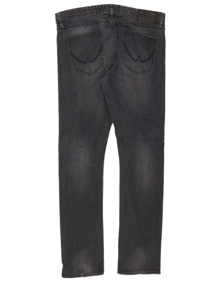 Męskie jeansy Superdry Corpporal W34 L32 Granatowe, bawełniane