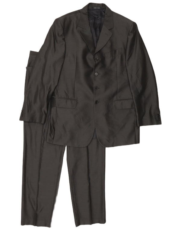 Garnitur męski Carlo Pignatelli 2-częściowy z 4 guzikami IT 52 XL W34 L30 Szary octan