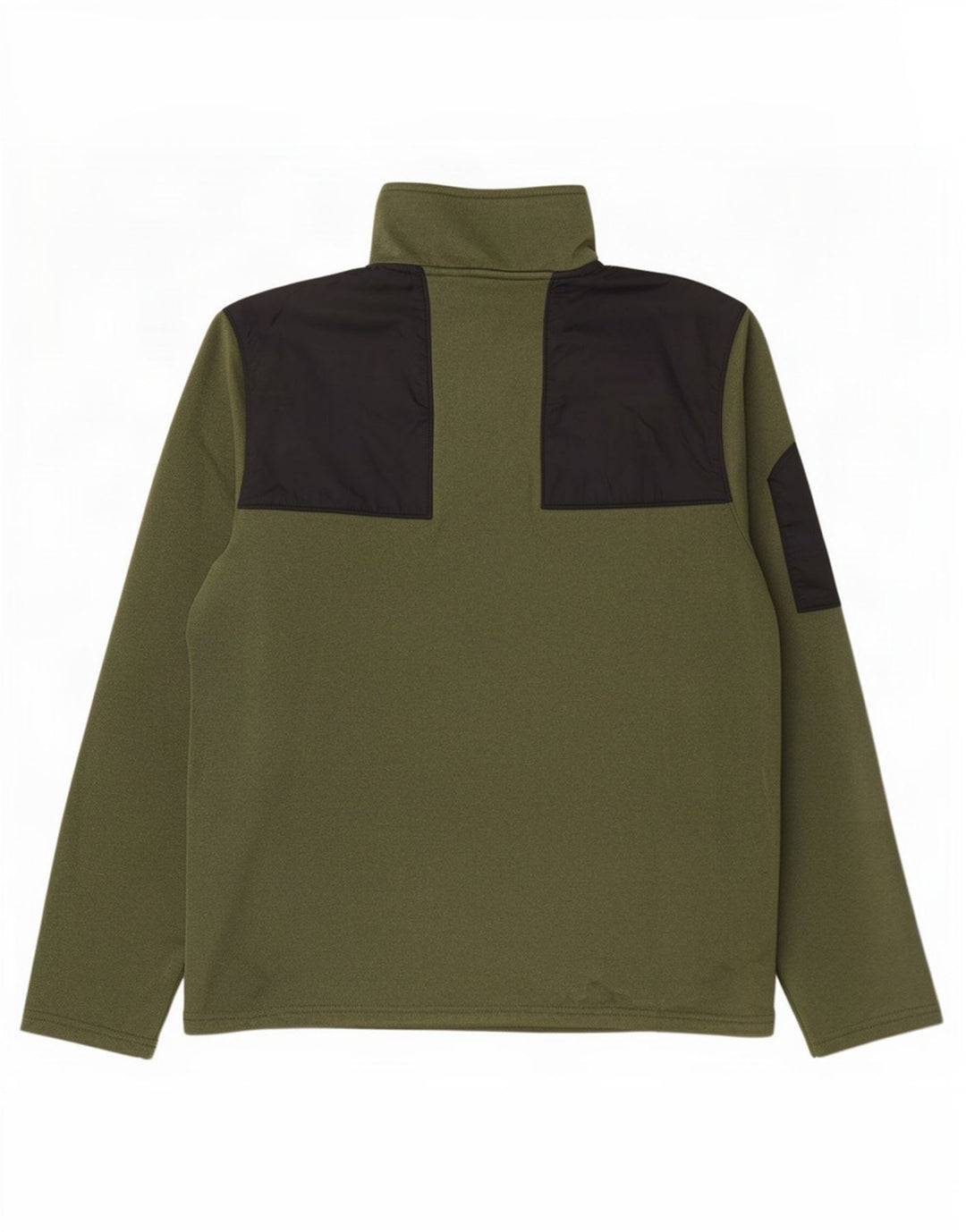 Męski sweter The North Face z zamkiem błyskawicznym i małym blokiem kolorów khaki