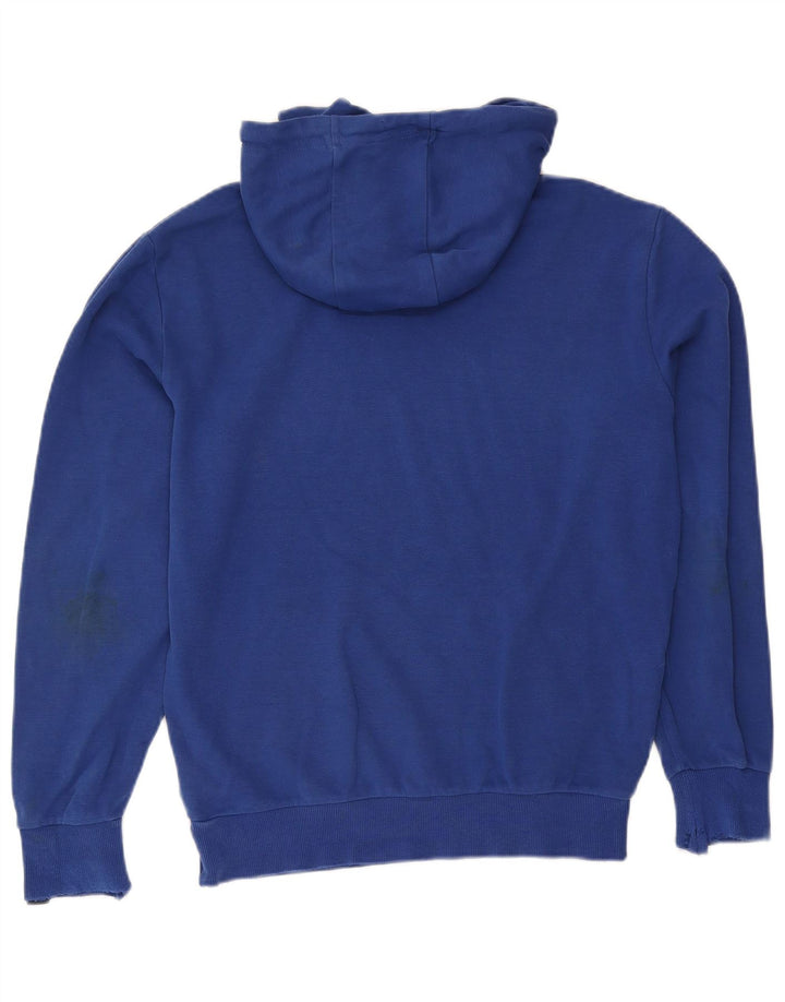Męski sweter z kapturem Ellesse, średnioniebieski, bawełniany