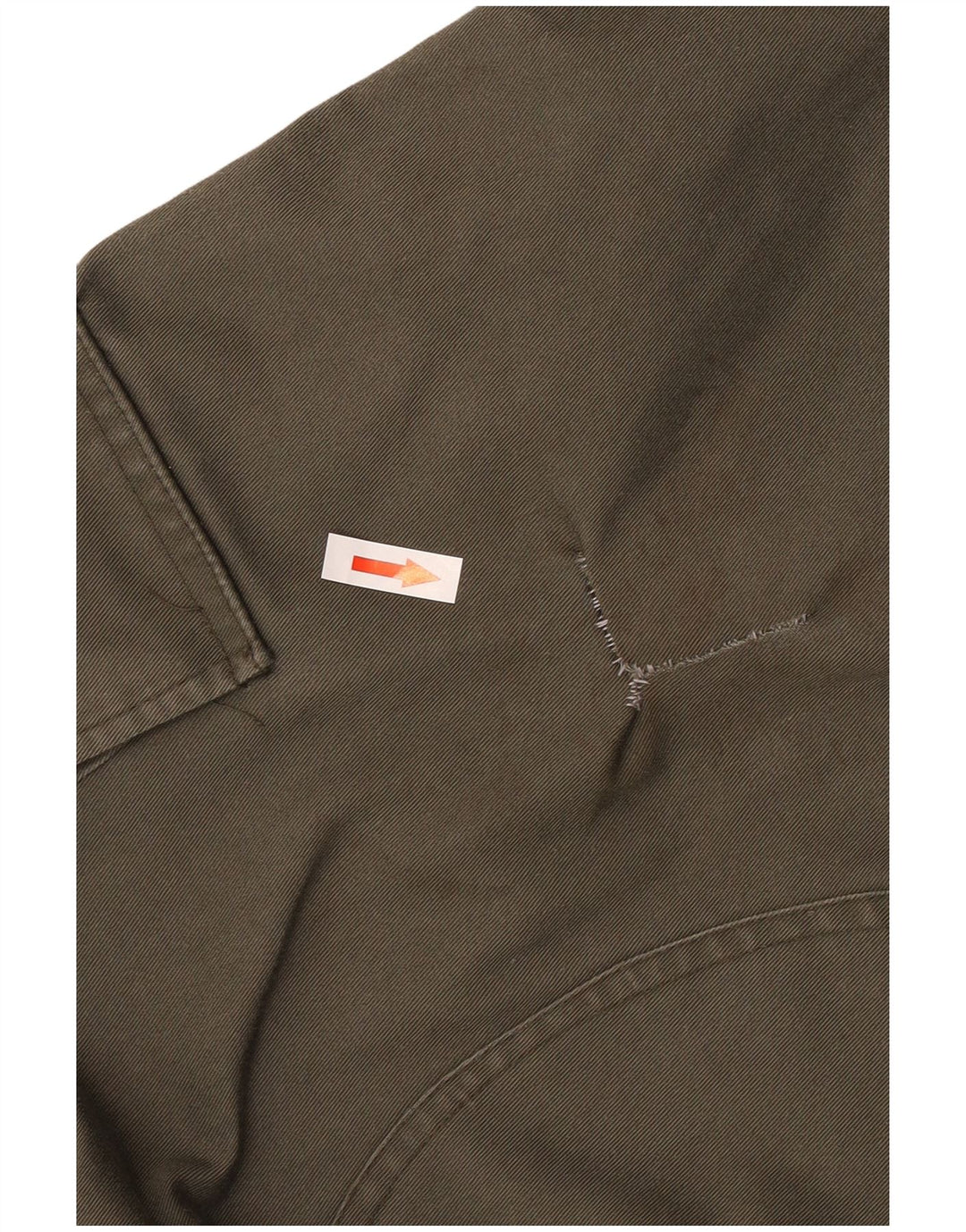 Męskie proste spodnie cargo ESSE EMME W38 L27 Khaki
