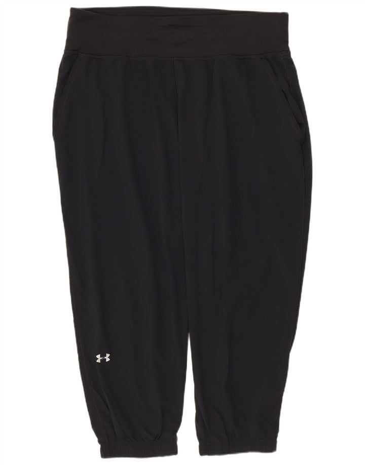 Damskie spodnie dresowe Under Armour Capri Joggers UK 14 Medium Black