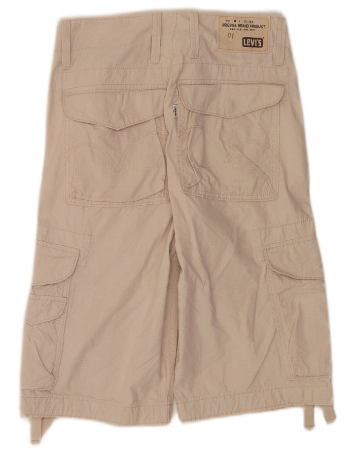 Męskie spodenki cargo Levi's W30 Średni beż, bawełna