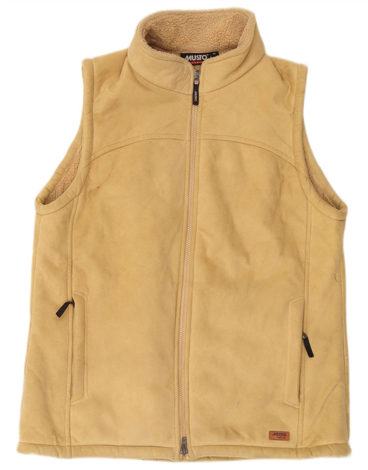 Damska kamizelka Sherpa Musto UK 14, duża, beżowa, poliester