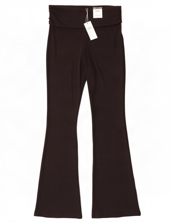 Damskie legginsy ciążowe Marks & Spencer Slim Fit Flare UK 16, duże, czarne