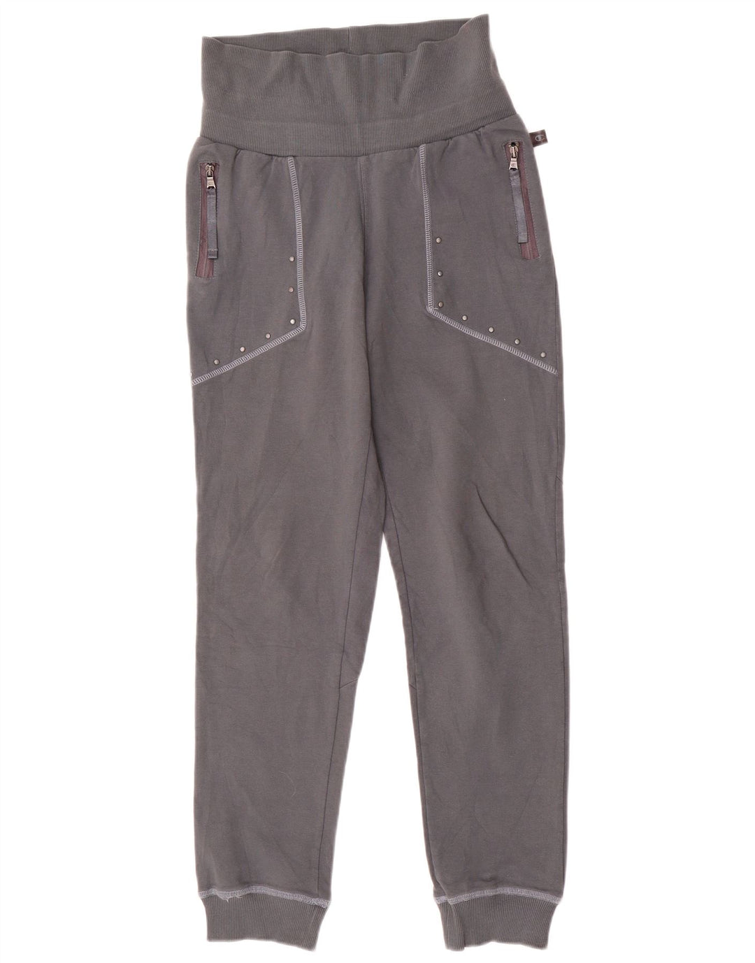 Damskie spodnie dresowe Champion Joggers UK 8 Small Grey
