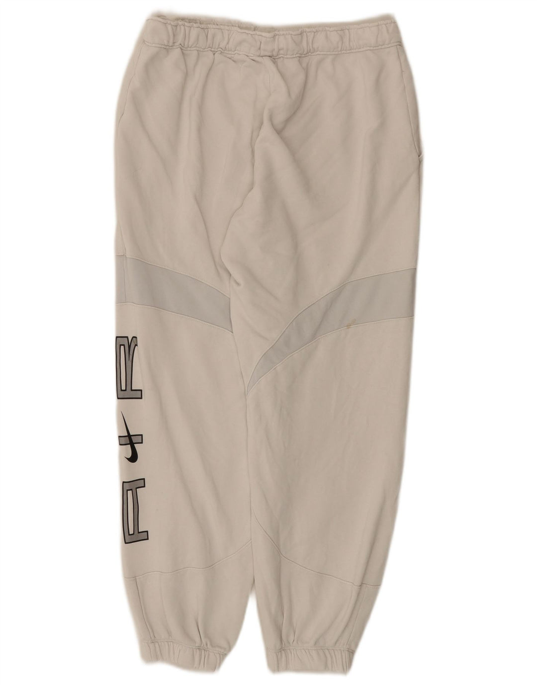 Męskie spodnie dresowe Nike Graphic Dresy Joggery w kolorze średniej bieli