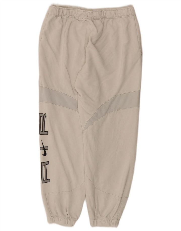Męskie spodnie dresowe Nike Graphic Dresy Joggery w kolorze średniej bieli