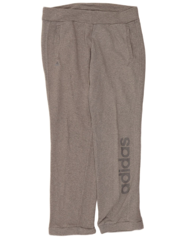 Damskie spodnie dresowe ADIDAS Graphic Joggers UK 12/14 Średni szary
