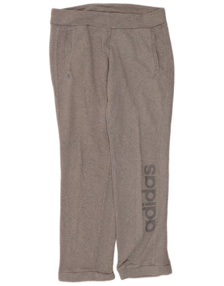 Damskie spodnie dresowe ADIDAS Graphic Joggers UK 12/14 Średni szary