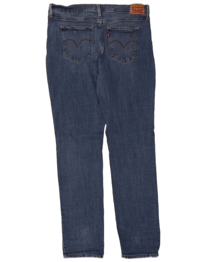 Damskie jeansy Levi's 312 Shaping W33 L32 Niebieska bawełna