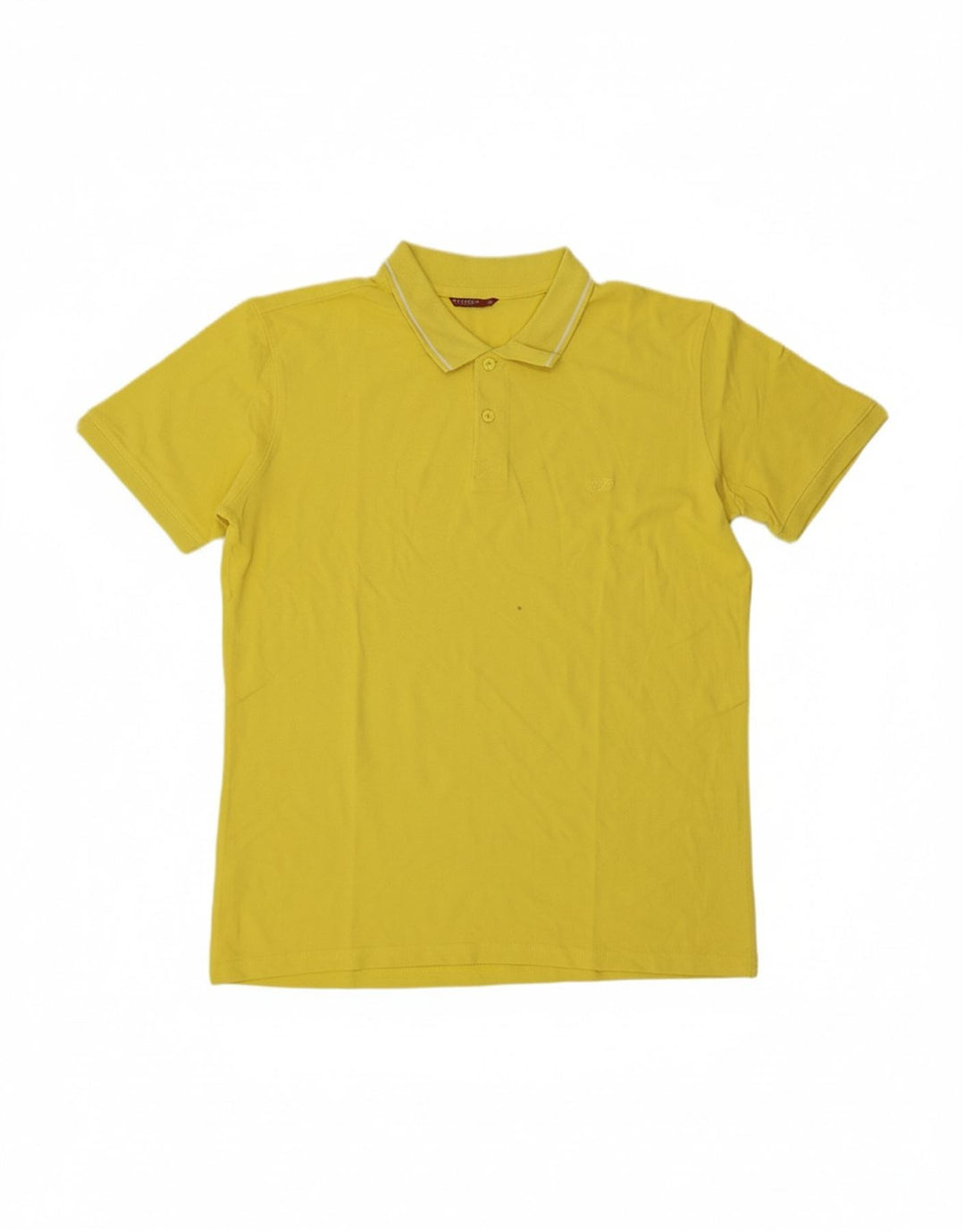 CARRERA Mens Polo Shirt XL Yellow Cotton