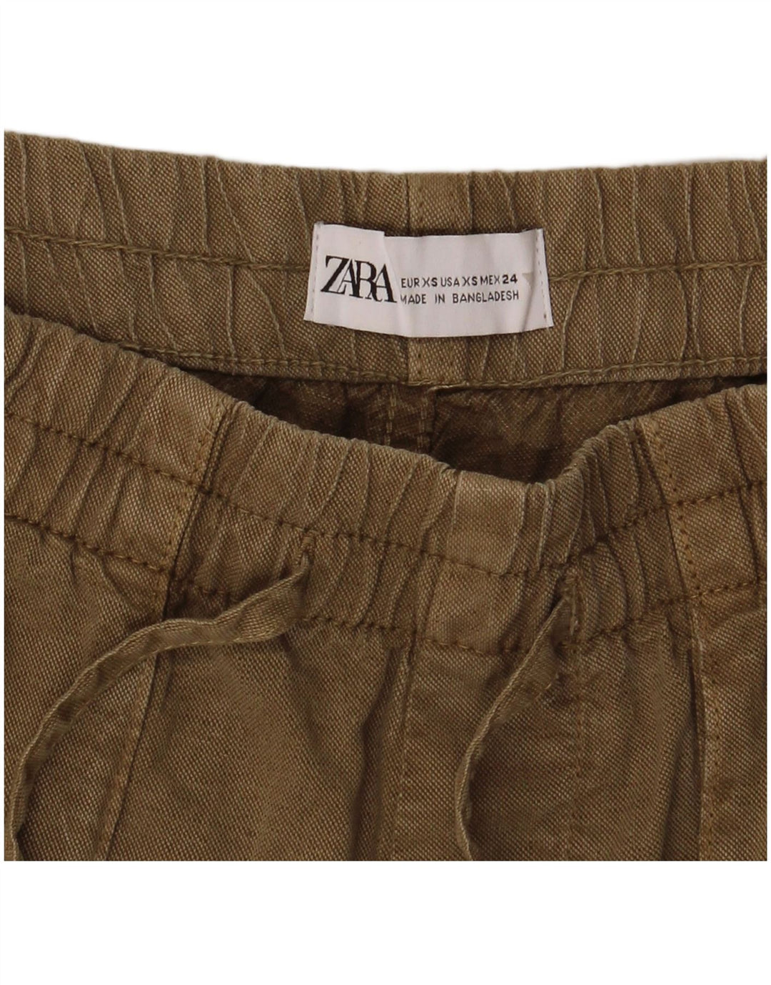 Damskie spodenki codzienne Zara XS W24 Khaki