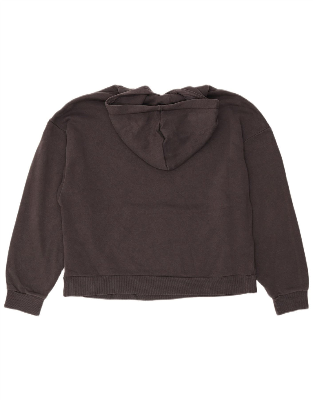 Damski sweter oversize z kapturem PUMA UK 16, duży, szary, bawełniany