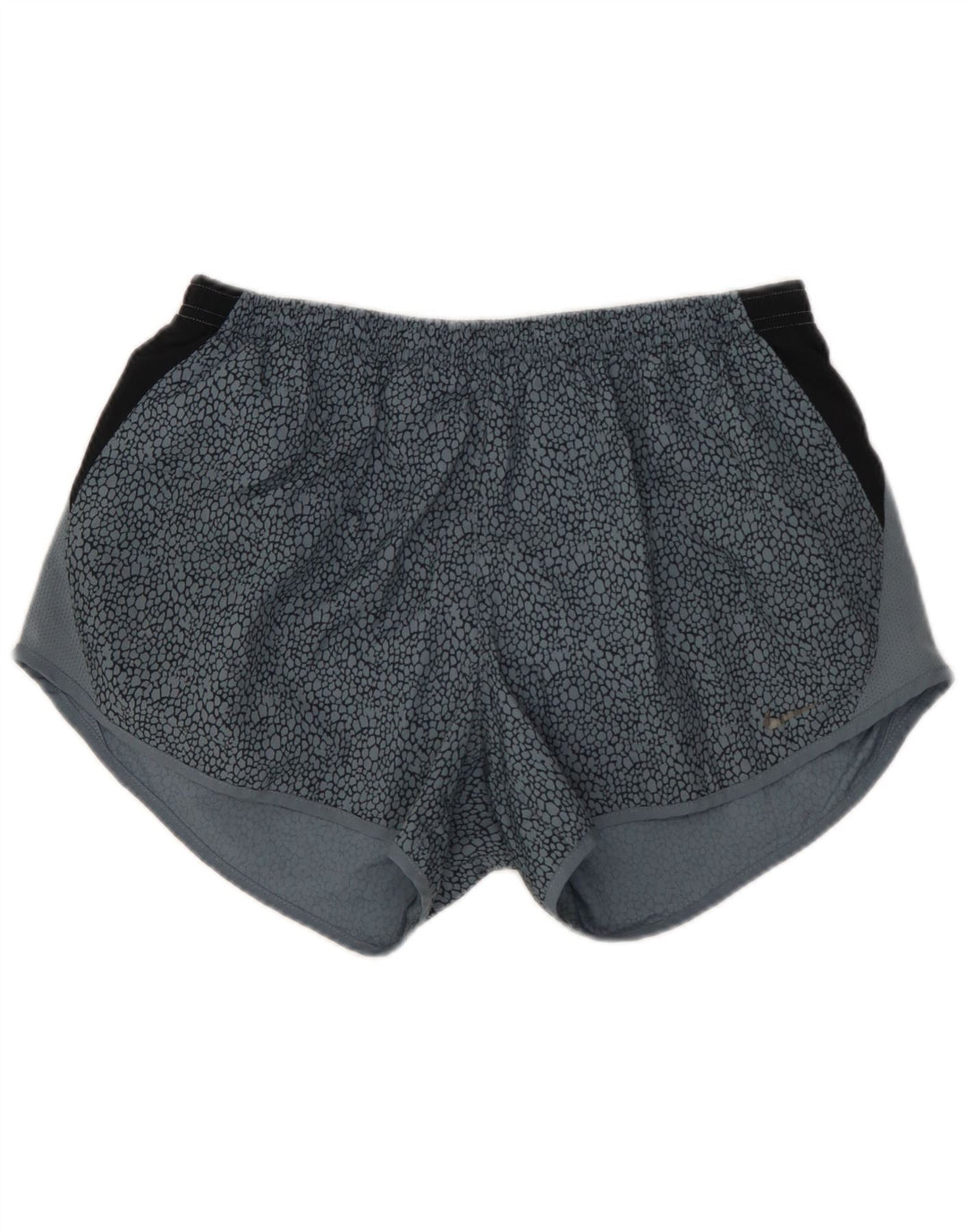 Damskie spodenki sportowe NIKE Dri Fit UK 12, poliester w kolorze średnioniebieskim