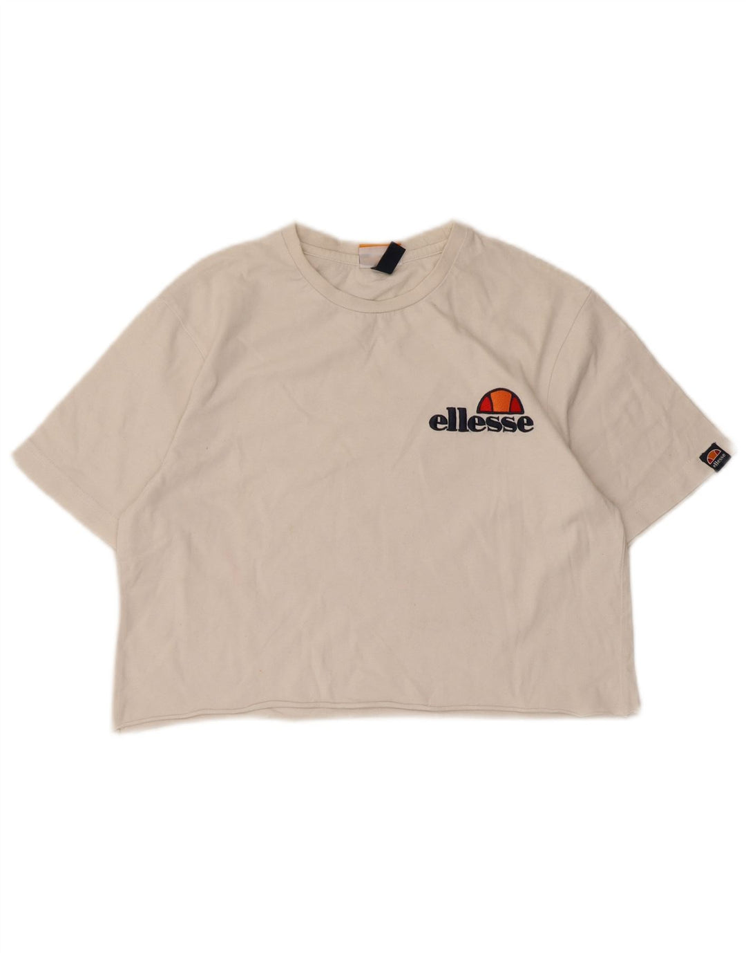 Damska koszulka Ellesse Crop Graphic Top UK 10 Small White
