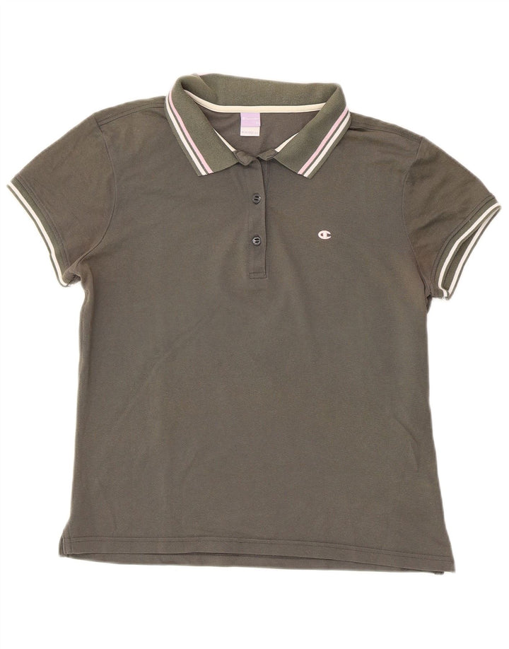 Damska koszulka polo CHAMPION Heritage Fit UK 18 XL, zielona